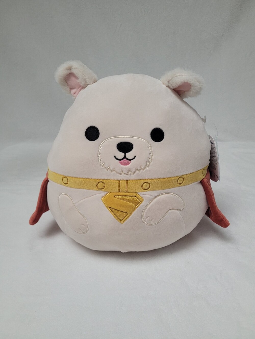 Squishmallow DC Comics Krypto Super Dog 12" Plush Supergirl Superman New OOS